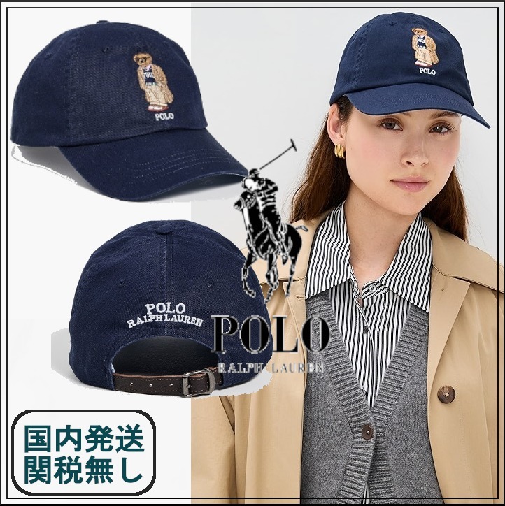 ☆国内発送☆Polo Ralph Lauren クラシックツイル ロゴキャップ