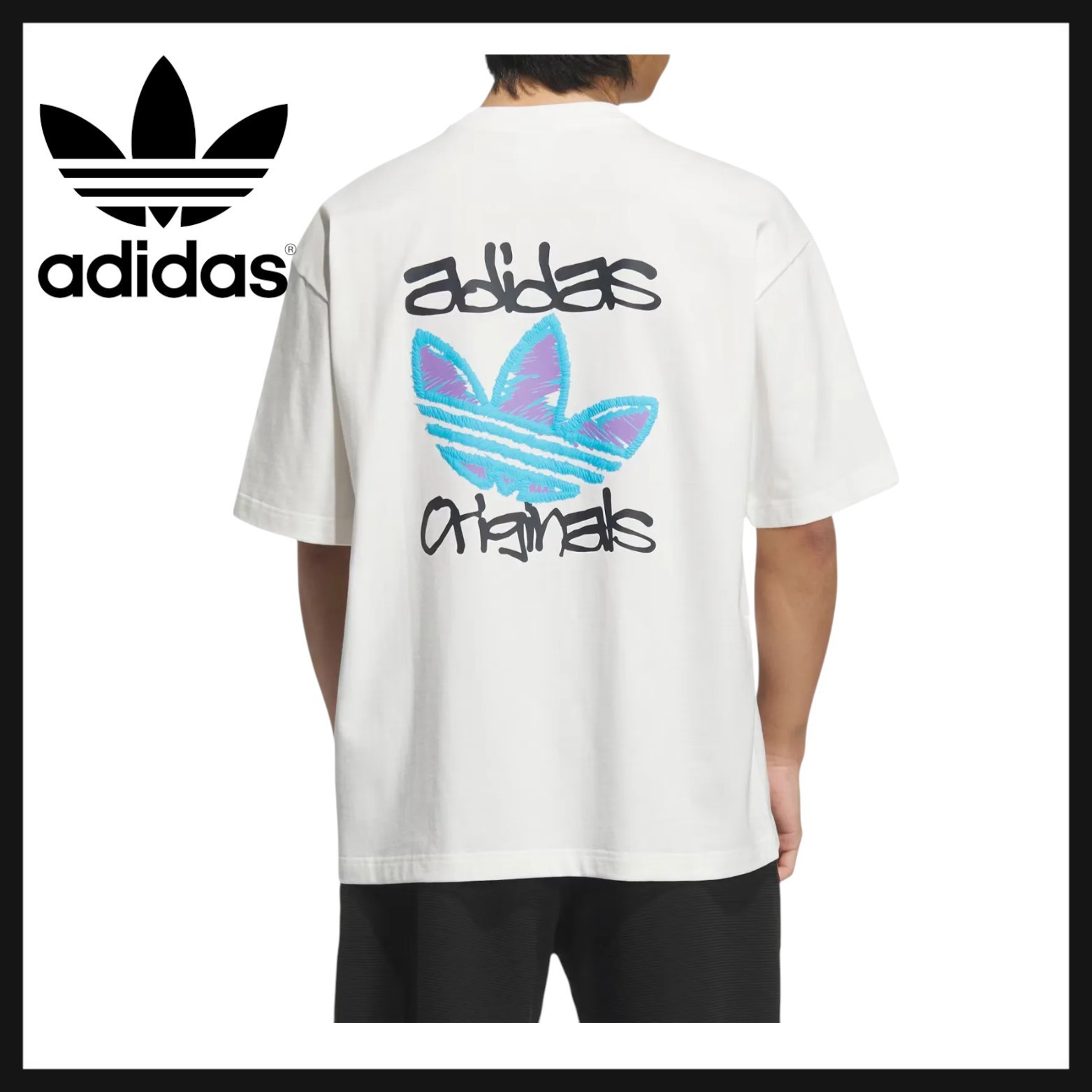 ★人気★ adidas Trefoil Graphic TEE Tシャツ