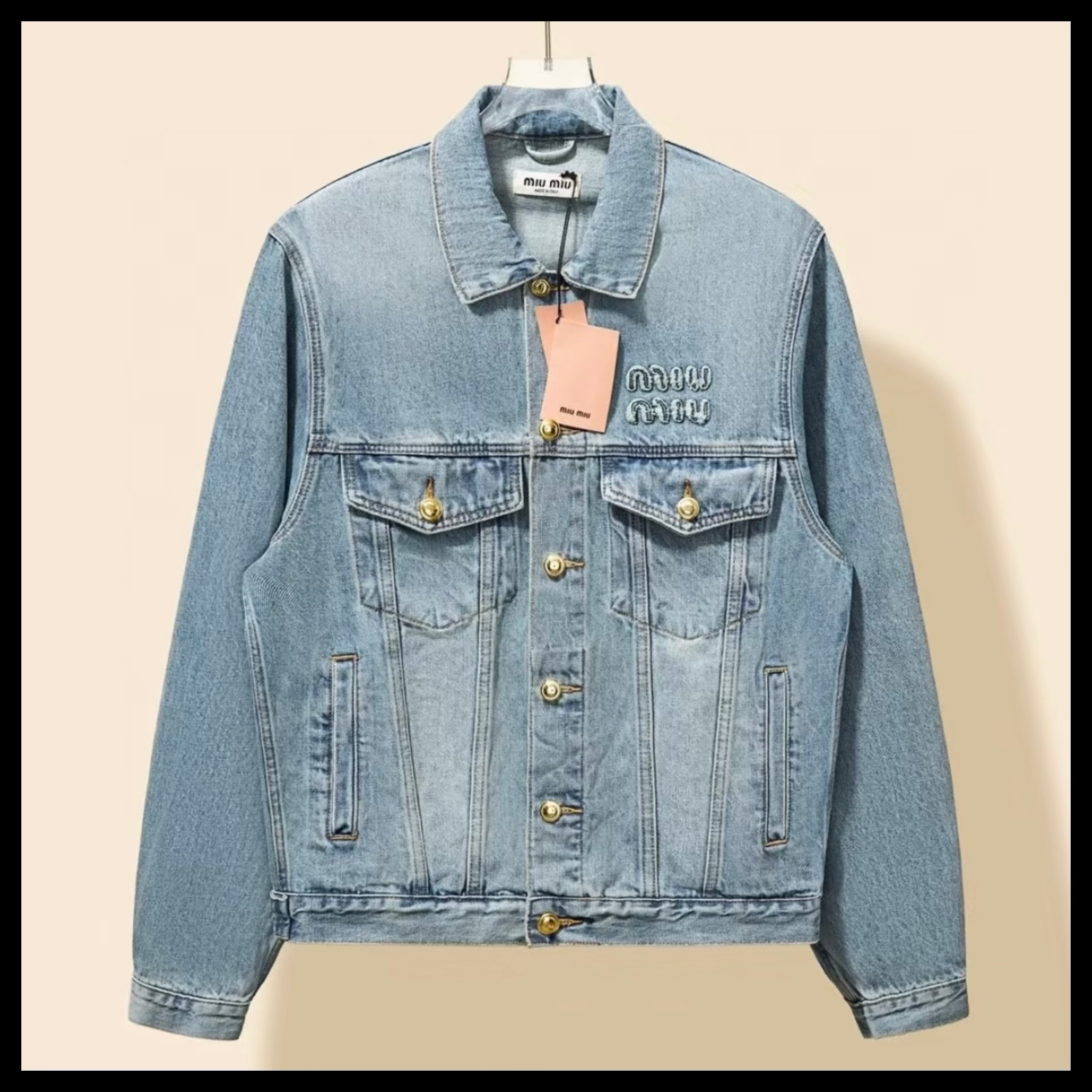 【可愛いすぎる】miu miu デニムジャケット