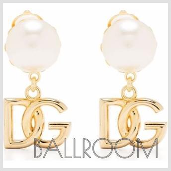 ピアス DOLCE & GABBANA DG LOGO EARRINGS