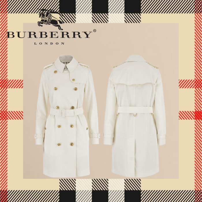 【BURBERRY】バーバリー 2025-2026aw トレンチコート ホワイト