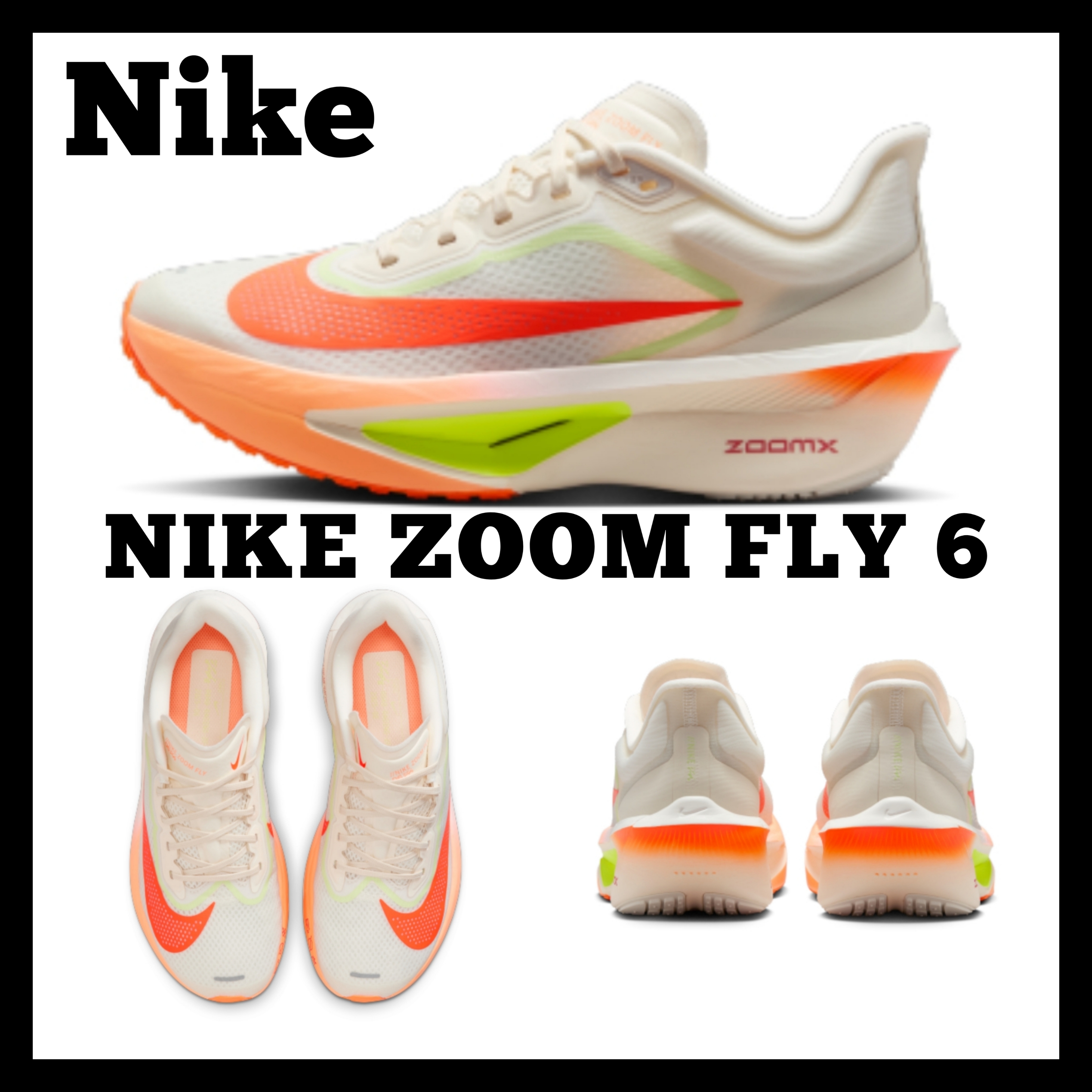 【Nike】W Zoom Fly 6 / ナイキ ズーム フライ 6 送料間税込