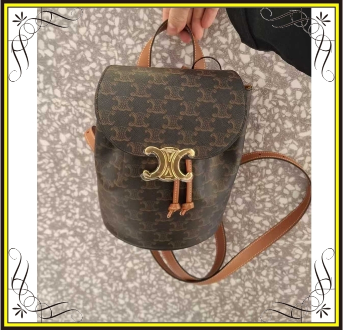 【CELINE】セリーヌ ボニーバックパック トリオンフキャンバス