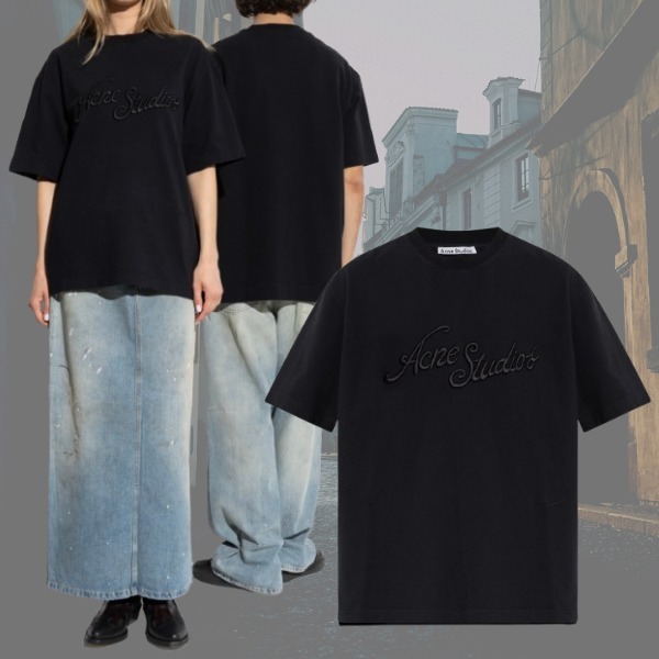 【ACNE STUDIOS】 ロゴ入り Tシャツ ユニセックス
