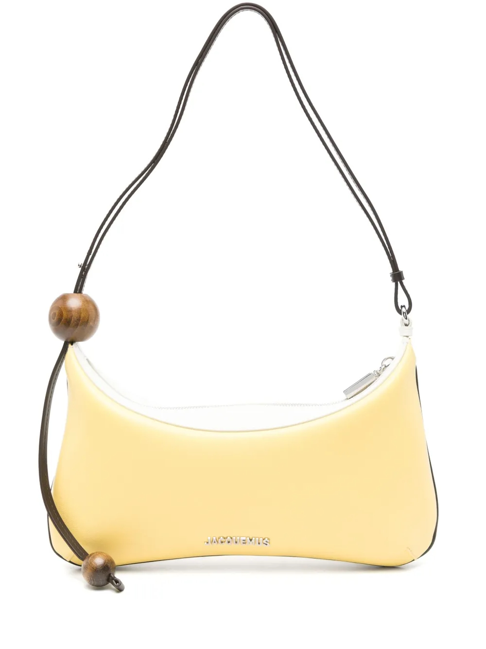 Jacquemus ル ビズ パール ショルダー イエロー 海外限定