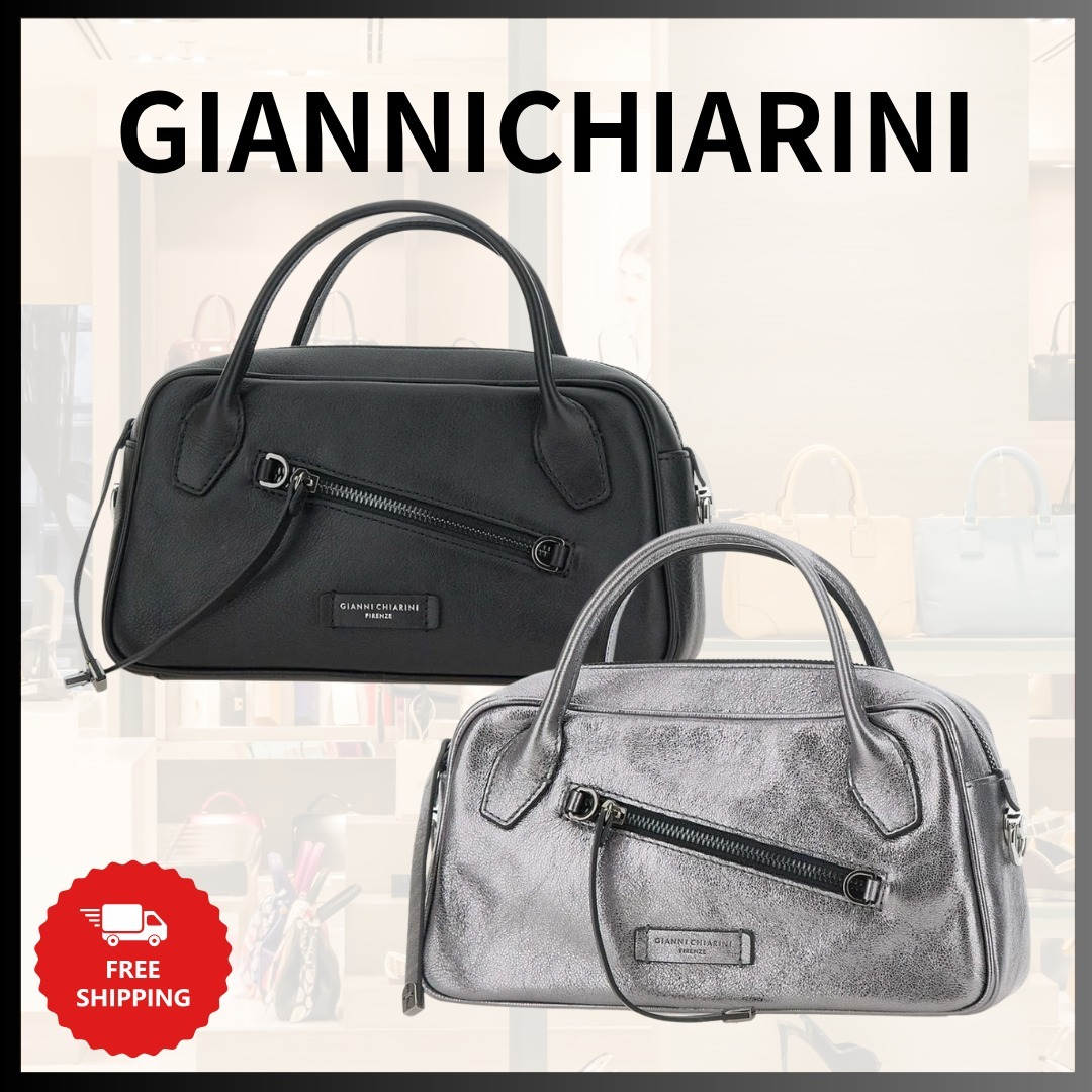 『GIANNI CHIARINI』シンディ トップハンドルバッグ