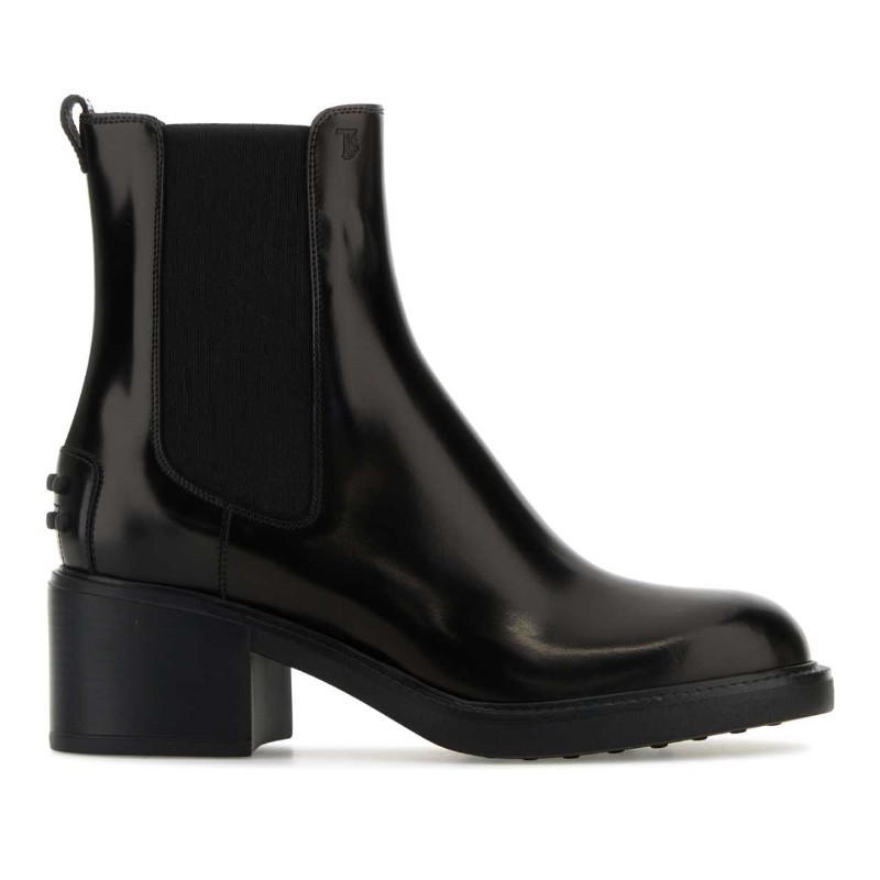 ショートブーツ・ブーティ TOD'S FW25 Black leather ankle boots (XXW73L0JK00AKT B999)