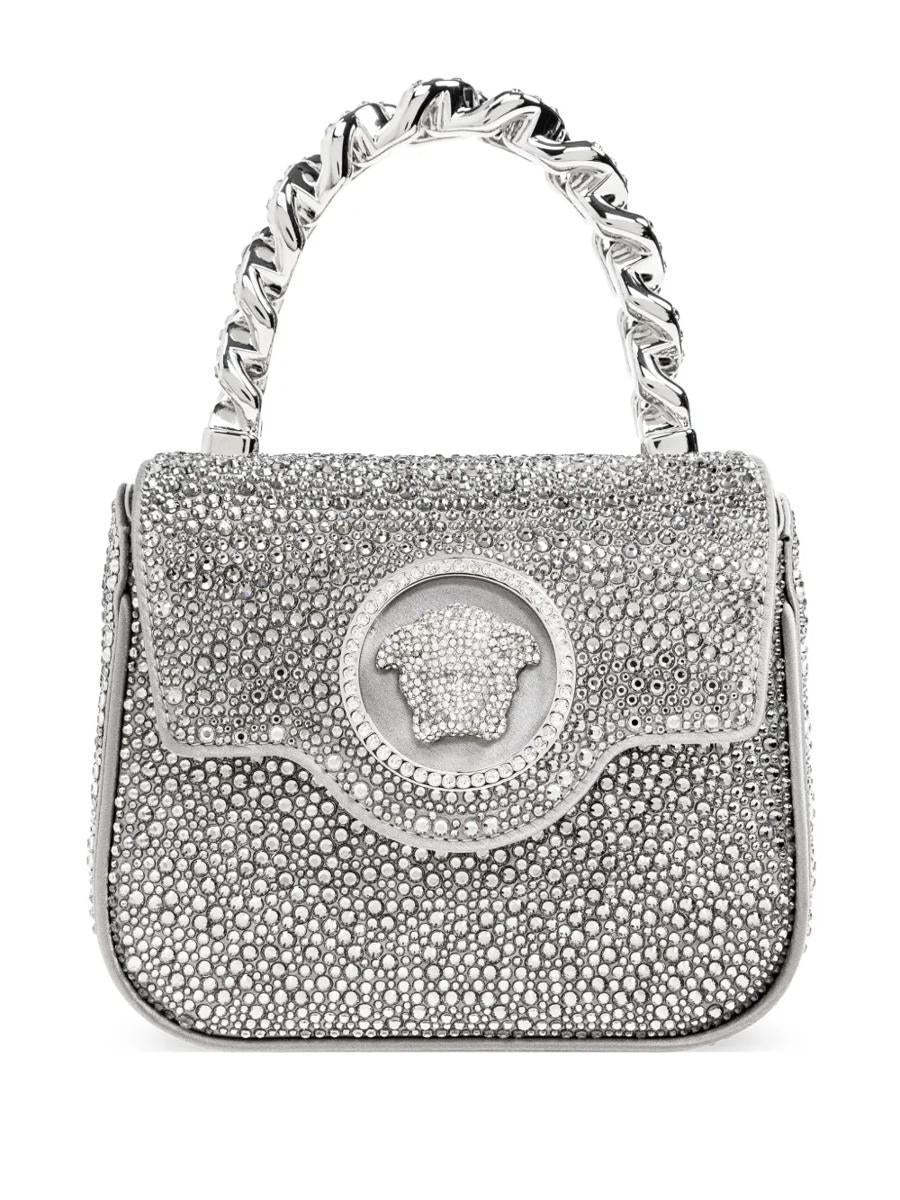 【関税＆送料込み】Versace La Medusa Tote Bag With Decorati