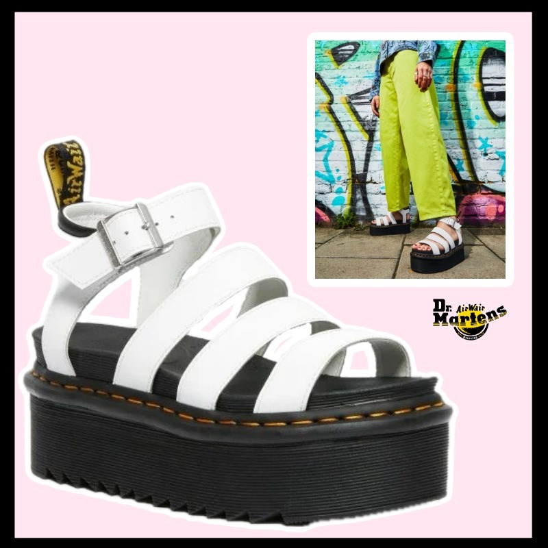 【Dr. Martens】BLAIRE QUAD サンダル ホワイト