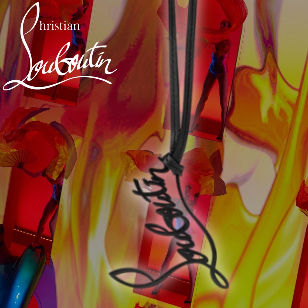 すぐ届く【Christian Louboutin】バッグチャーム Signature