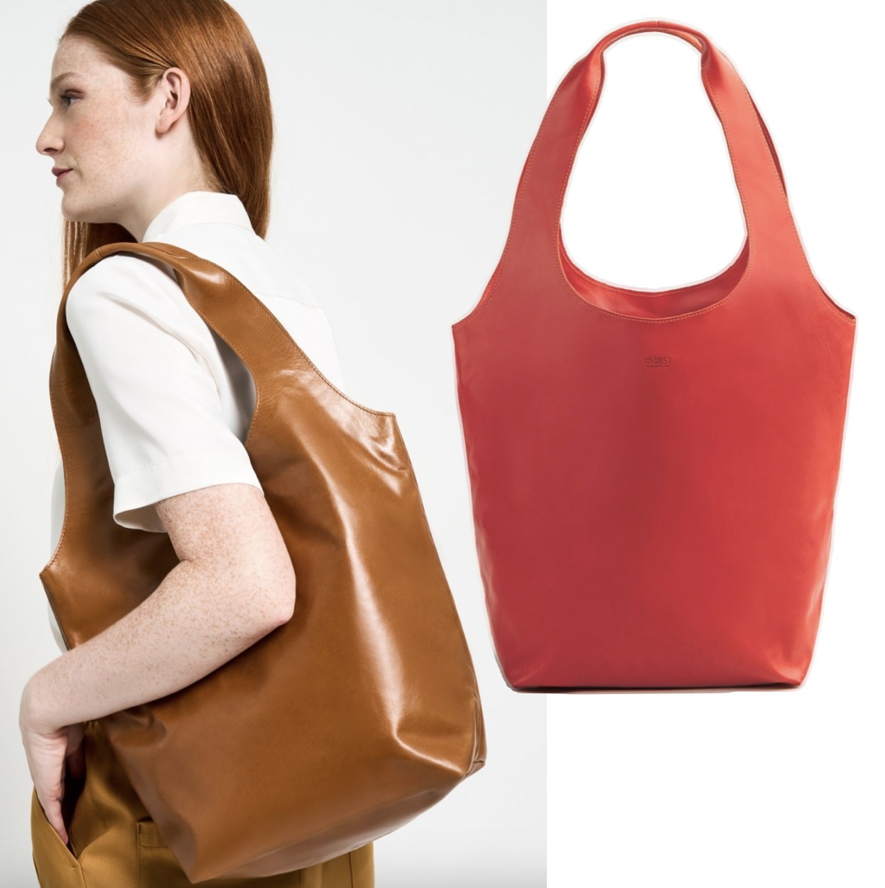 【m0851】Original Tote 定番 レザー トート バッグ カナダ製