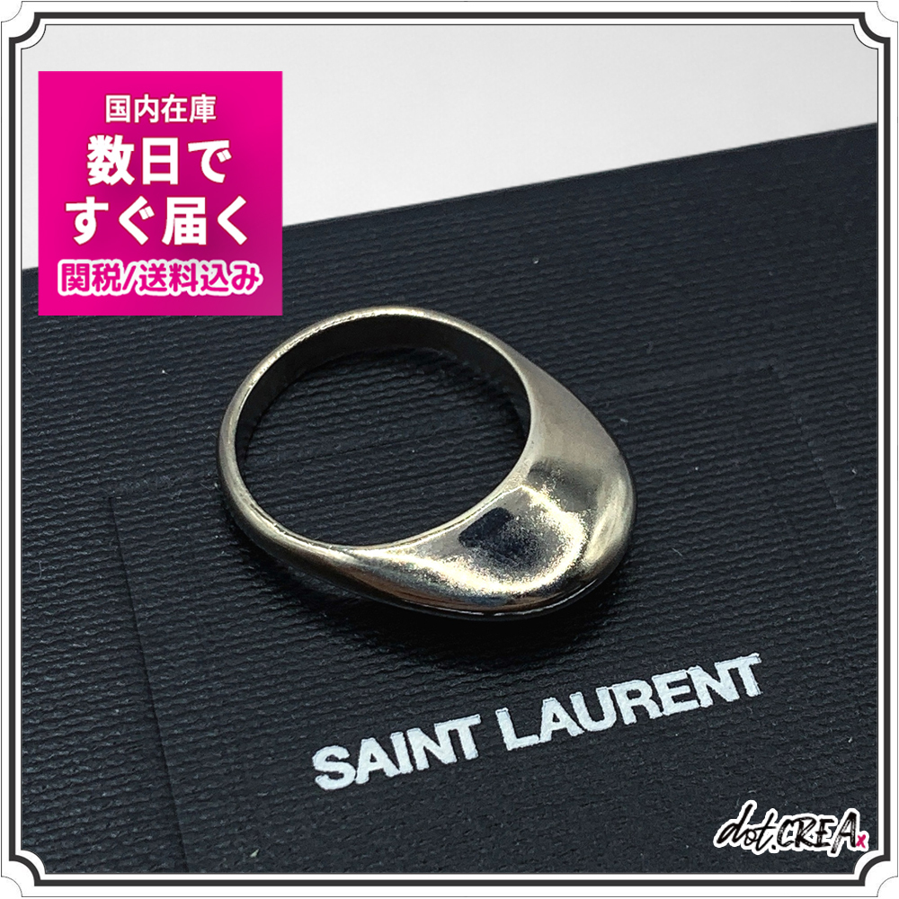 即発OK&送料関税込◇SAINT LAURENT カーブバンド アーティリング