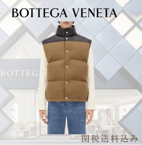 【関税送料込】Bottega Veneta フロステッドポプリン＆ジレ