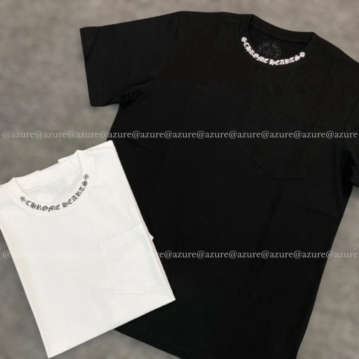 国内即発♪直営店仕入♪CH◆クルーネック レター Tシャツ
