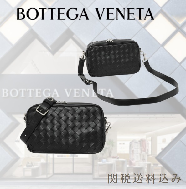 【関税送料込】☆BOTTEGA VENETA イントレチャート カメラバッグ