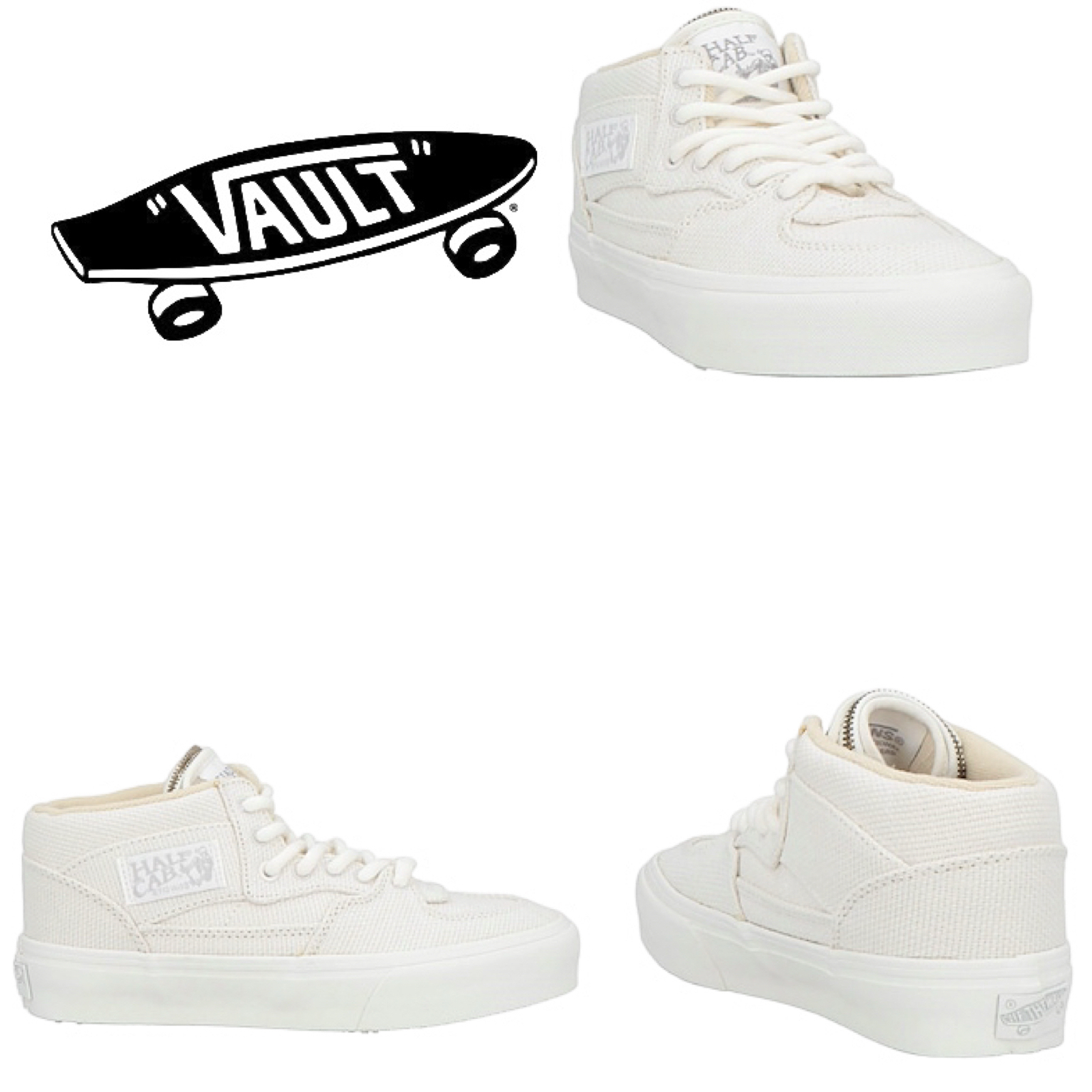 VANS VAULT レディーススニーカー ホワイト