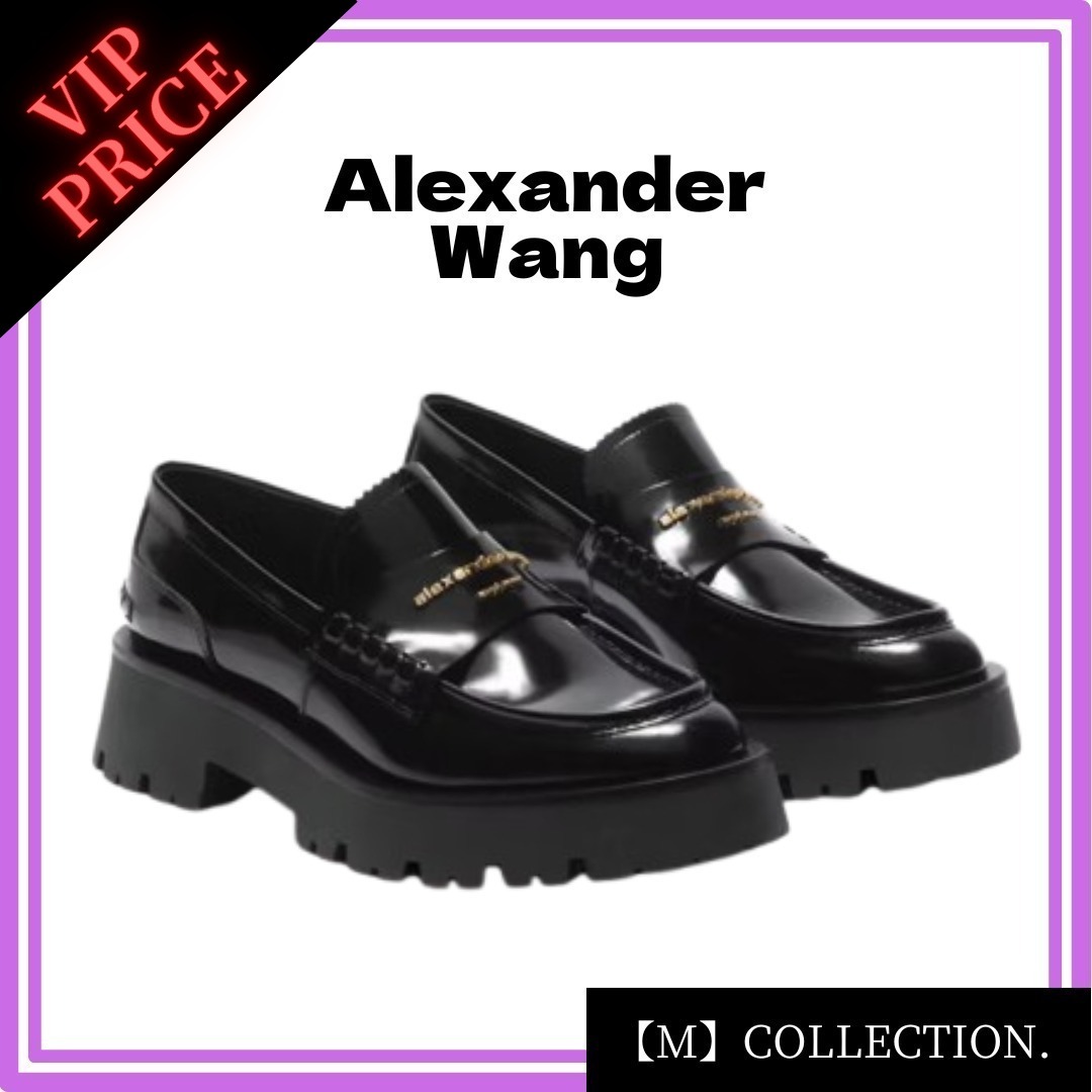 ☆★VIP価格★☆『Alexander Wang』ミッドヒール ローファー