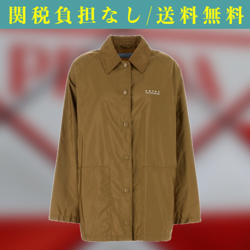 関税負担なし☆PRADA Re-Nylon ウィンドブレーカー