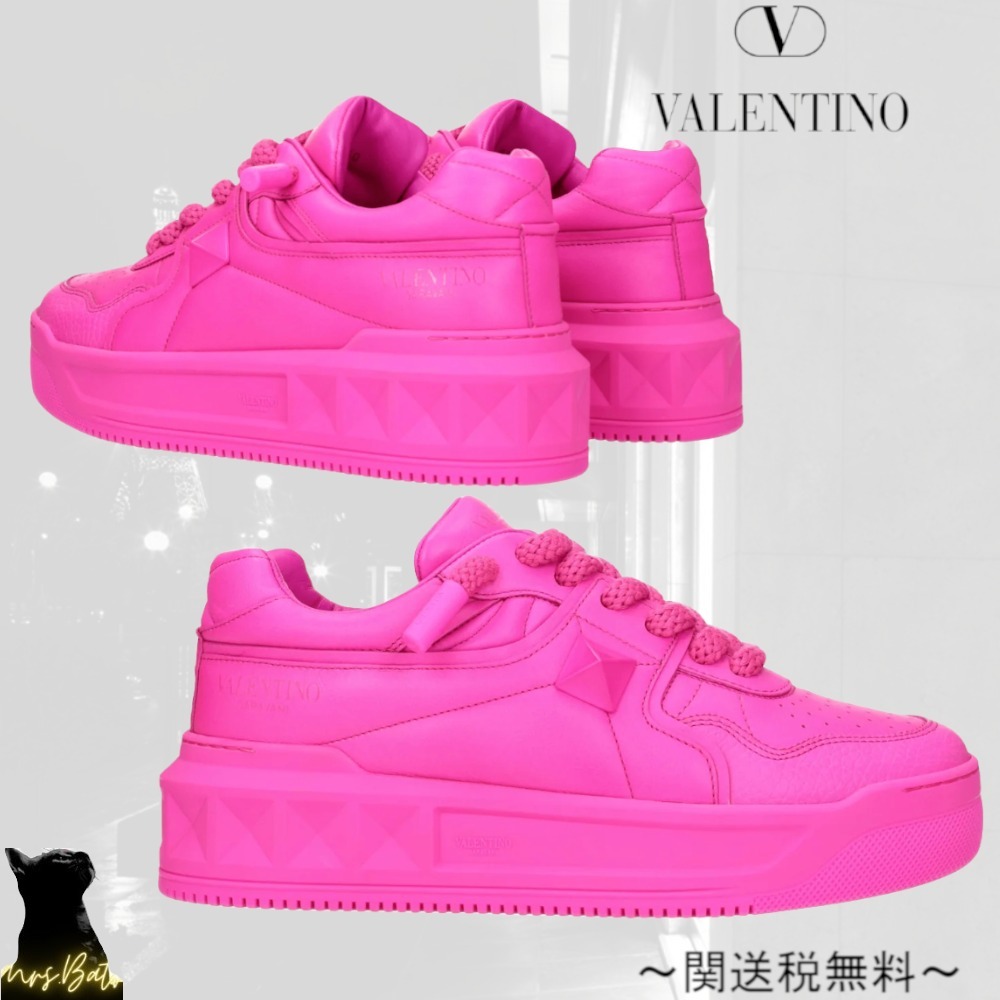 VALENTINO GARAVANI 日本未入荷 ナッパレザー スニーカー 関送無
