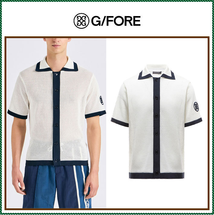 【G FORE】 KNIT SHIRT(MEN) / 追跡付