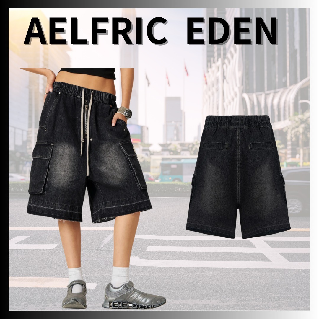 【Aelfric Eden】ドローストリングウォッシュドショーツ