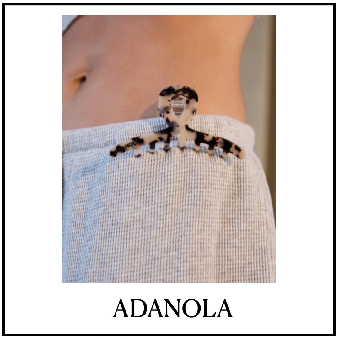 【ADANOLA】Tortoise Hair Clip