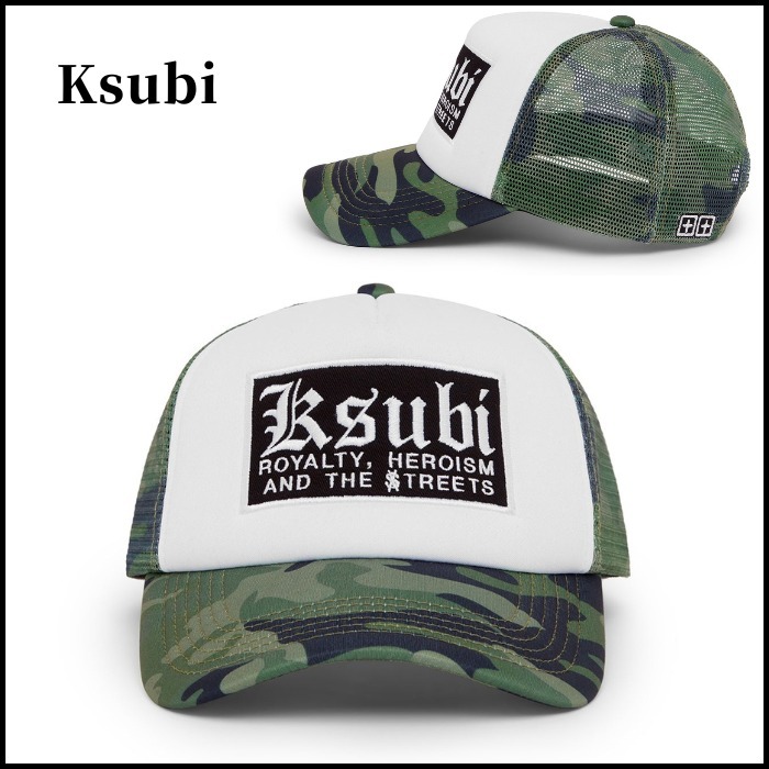 [Ksubi] Krome Puff Trucker Cap Camo *カモ柄 キャップ