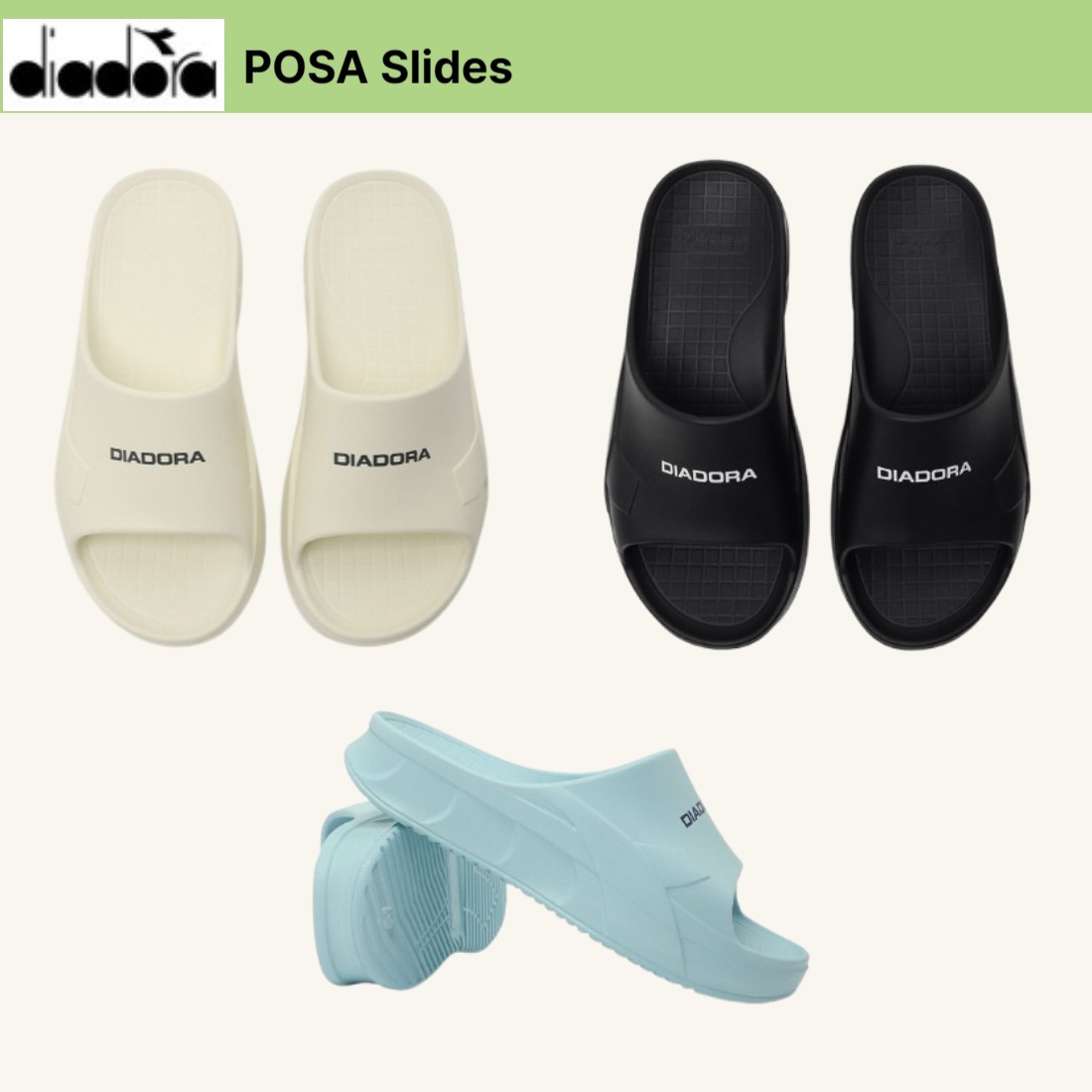 Diadora■POSA Slides■送料込