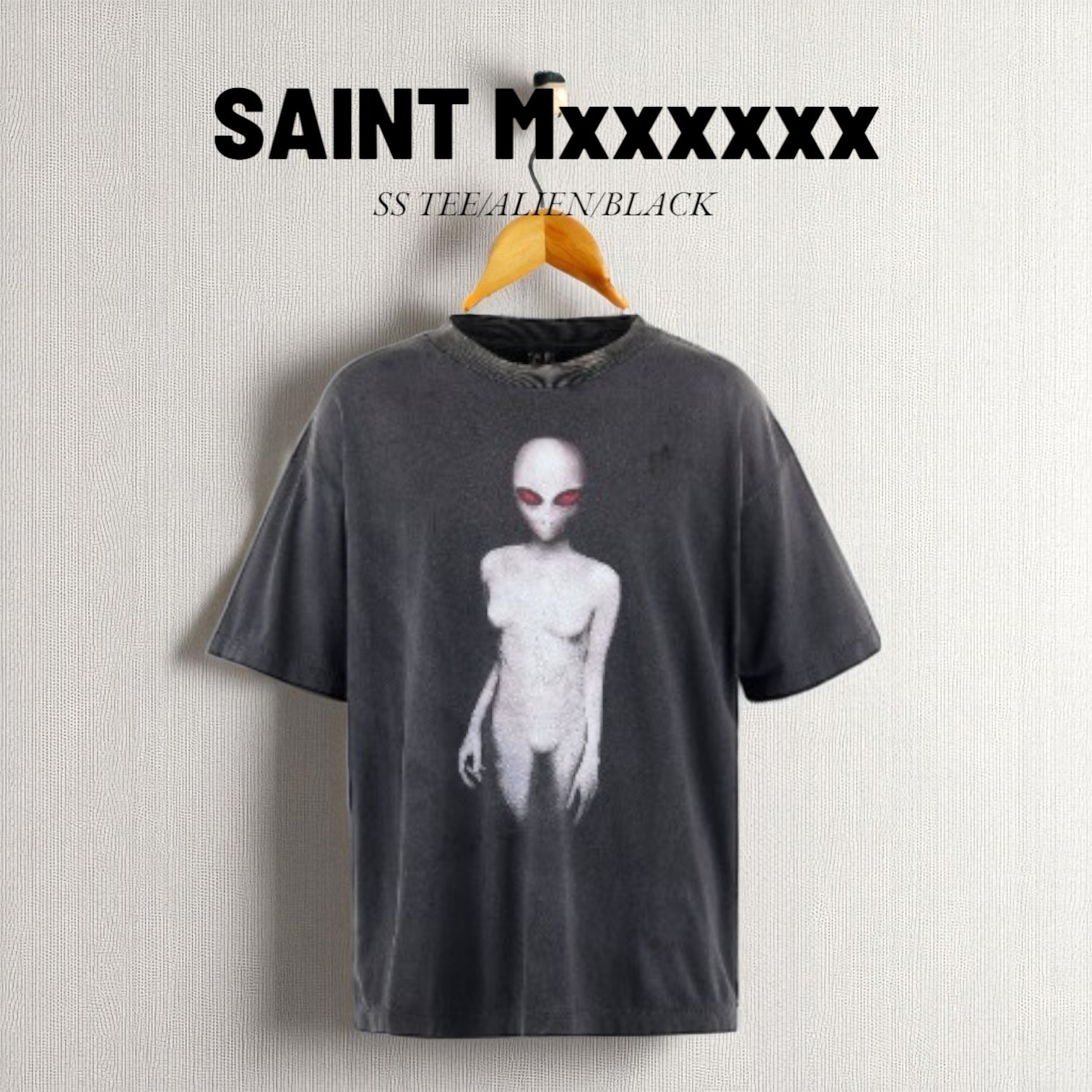 【SAINT Mxxxxxx】要在庫確認 SS TEE Tシャツ 半袖 エイリアン