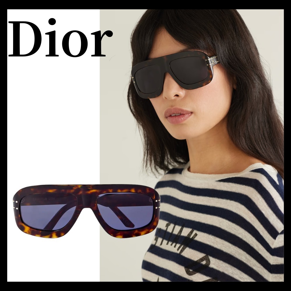 Dior /ディオール/アビエイター トータスシェル サングラス