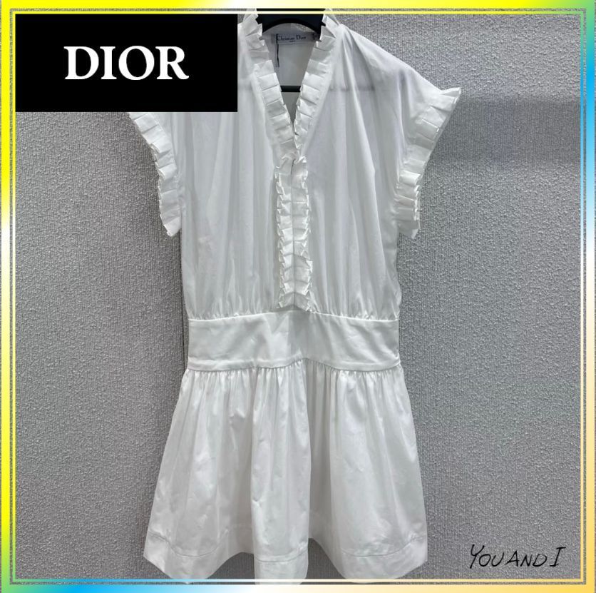 《夏に映えるエレガンス》【DIOR】ショート フレアドレス