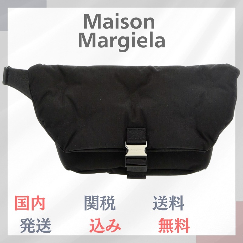 関税送料込 MARGIELA Glam sport クロスボディバッグ ブラック