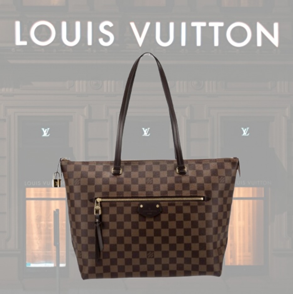 【希少】 LOUIS VUITTON Damier Ebene Iena MM トートバッグ