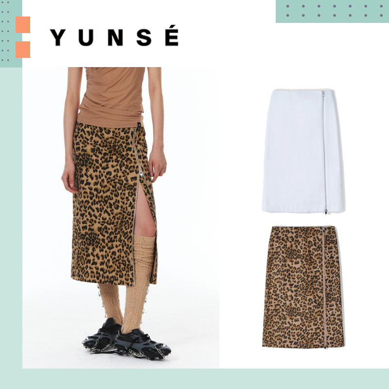 YUNSE ♥ Zipper Skirt /追跡付