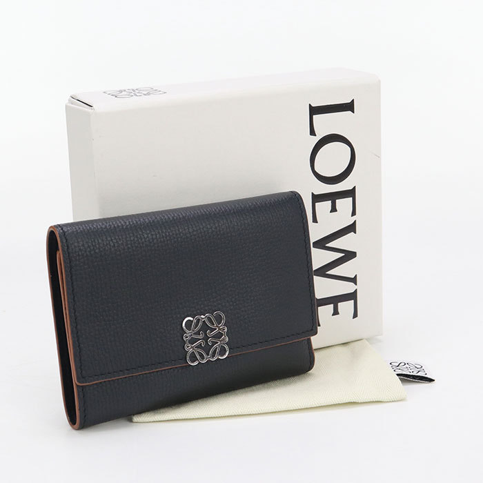 LOEWE 三折財布 C821S33X01【ランク：A】