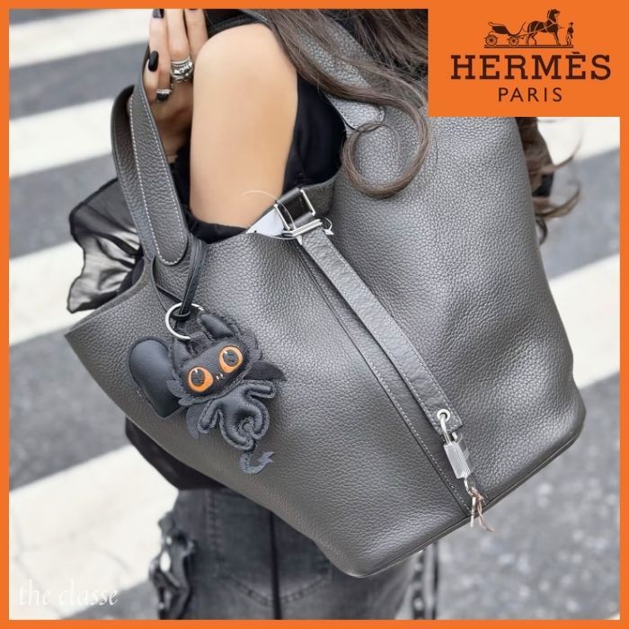 【男女問わず使えてたっぷり収納♪】HERMES エルメス ピコタンGM