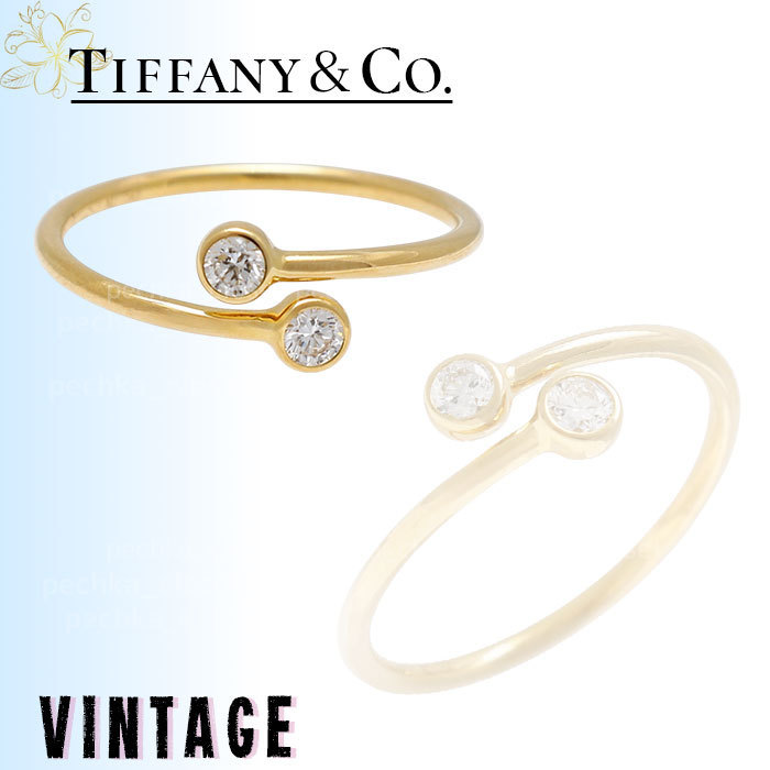 ◆VINTAGE◆【Tiffany & Co】エルサペレッティ*フープ*リング