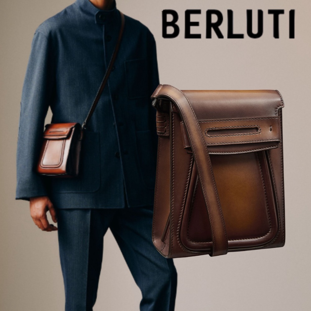 *BERLUTI* アンディ フォン ポーチ レザー メッセンジャーバッグ