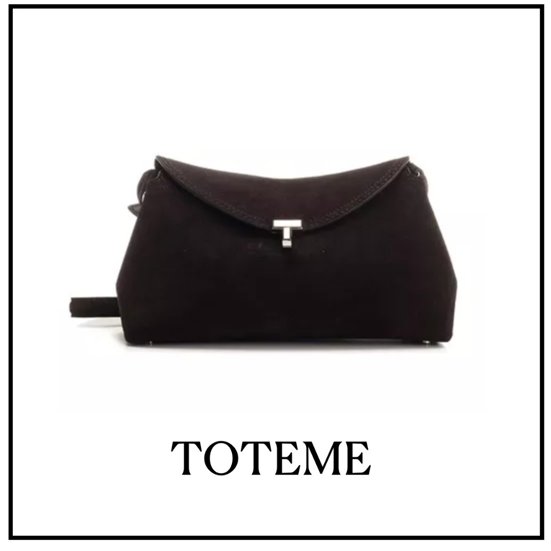 【TOTEME】T-Lock clutch bag