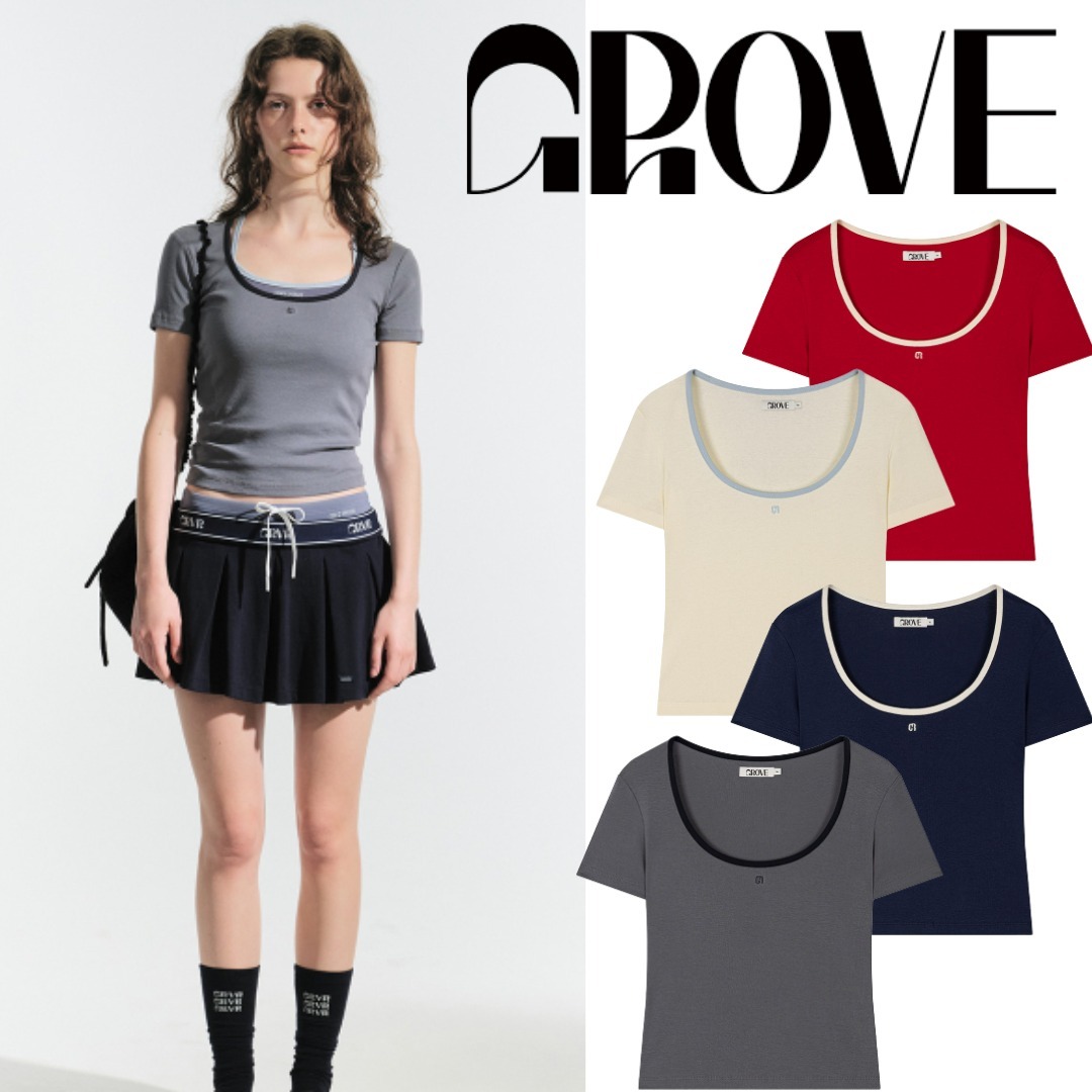 Tシャツ・カットソー GROVE 25hs IVY SAND T-SHIRT