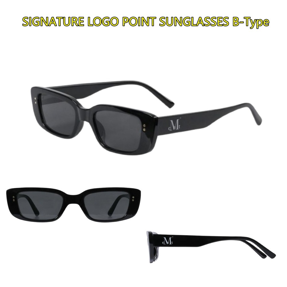 【MUCENT】SIGNATURE LOGO POINT SUNGLASSES B-Type★韓国人気