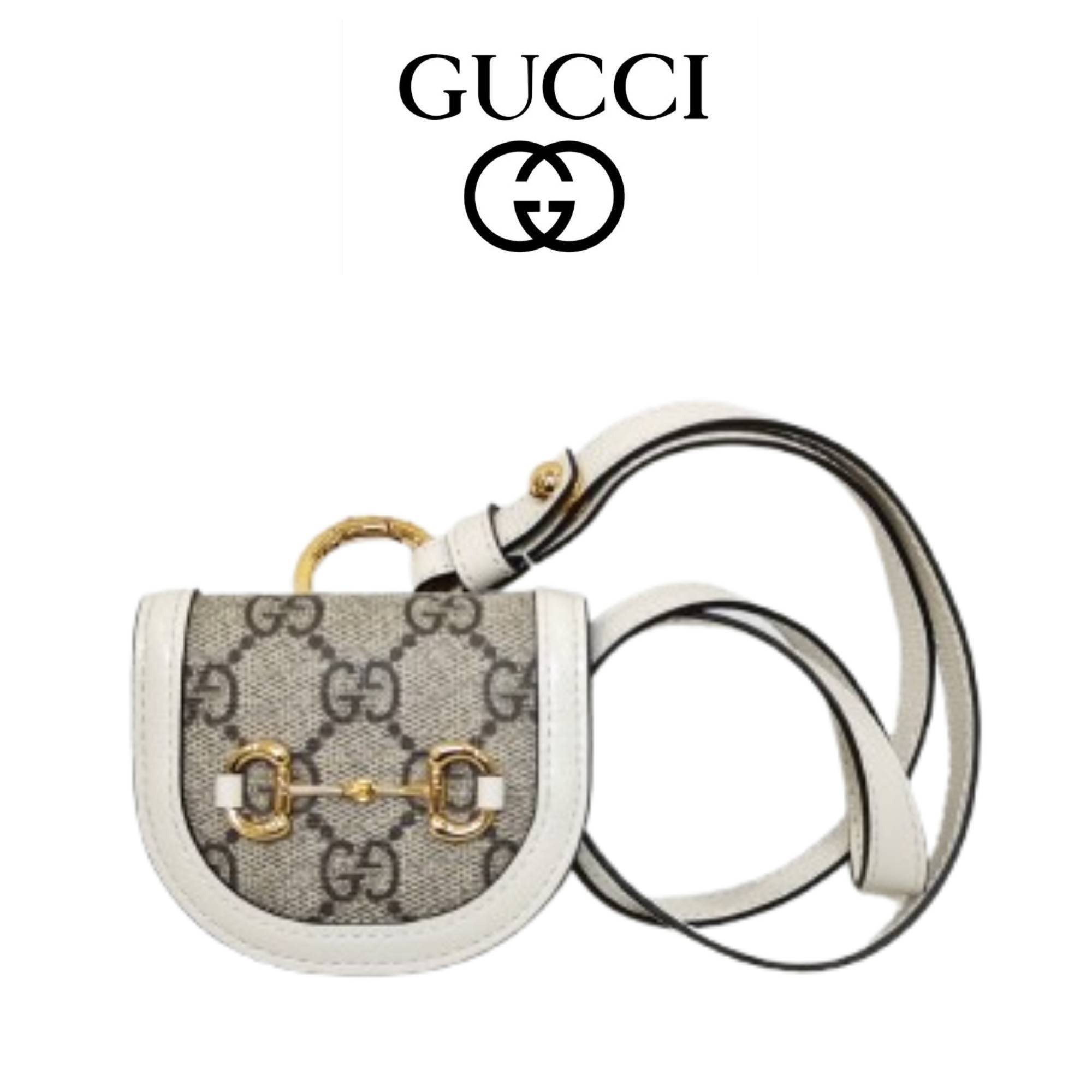 ★送料関税込★GUCCI ホースビット GGスプリーム イヤホンケース