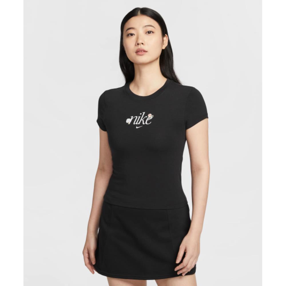 ★ Nike★ Sportswear Chill Knit Slim Graphic T-Shirt W Blac