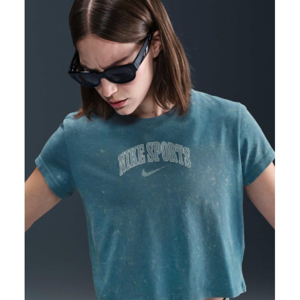 ★ Nike★ Sportswear Short Sleeve T-Shirt W Smoky Blue IB73