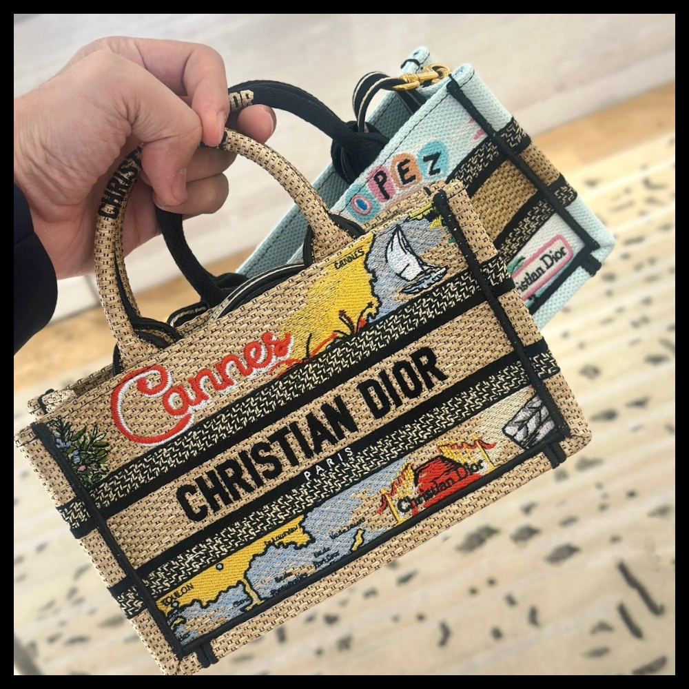 【お洒落♪】Dior★Souvenir Dior Book Tote バッグ ミニ