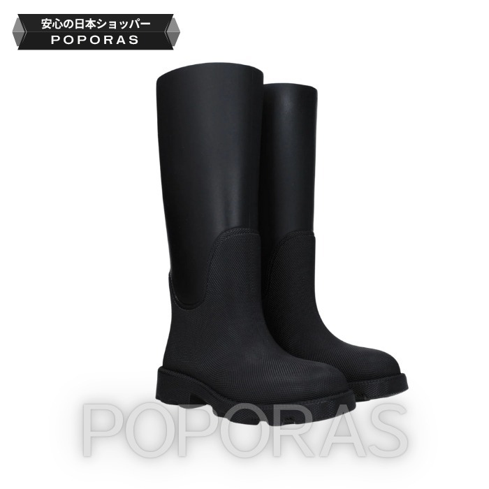 関税送料込み◇スタイリッシュ【Burberry】Rubber ブーツ