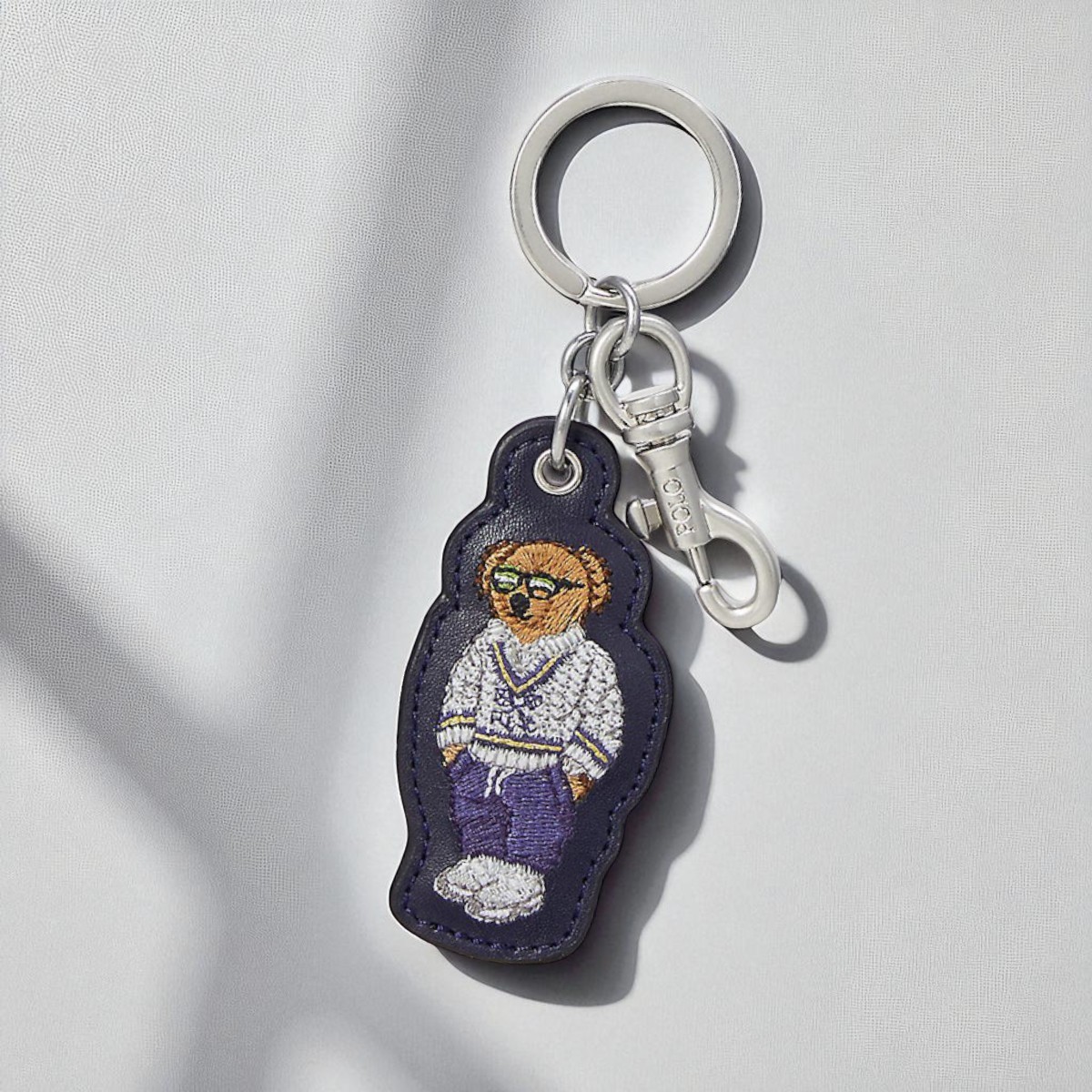 【ポロ ラルフローレン】Polo ベア レザー キーホルダー