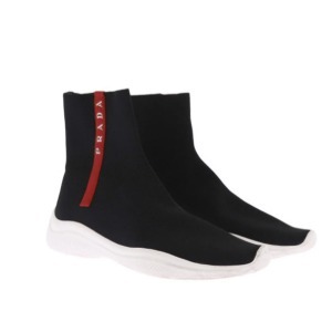 PRADA リネアロッサ スニーカー IT37 お買い得ヴィンテージ