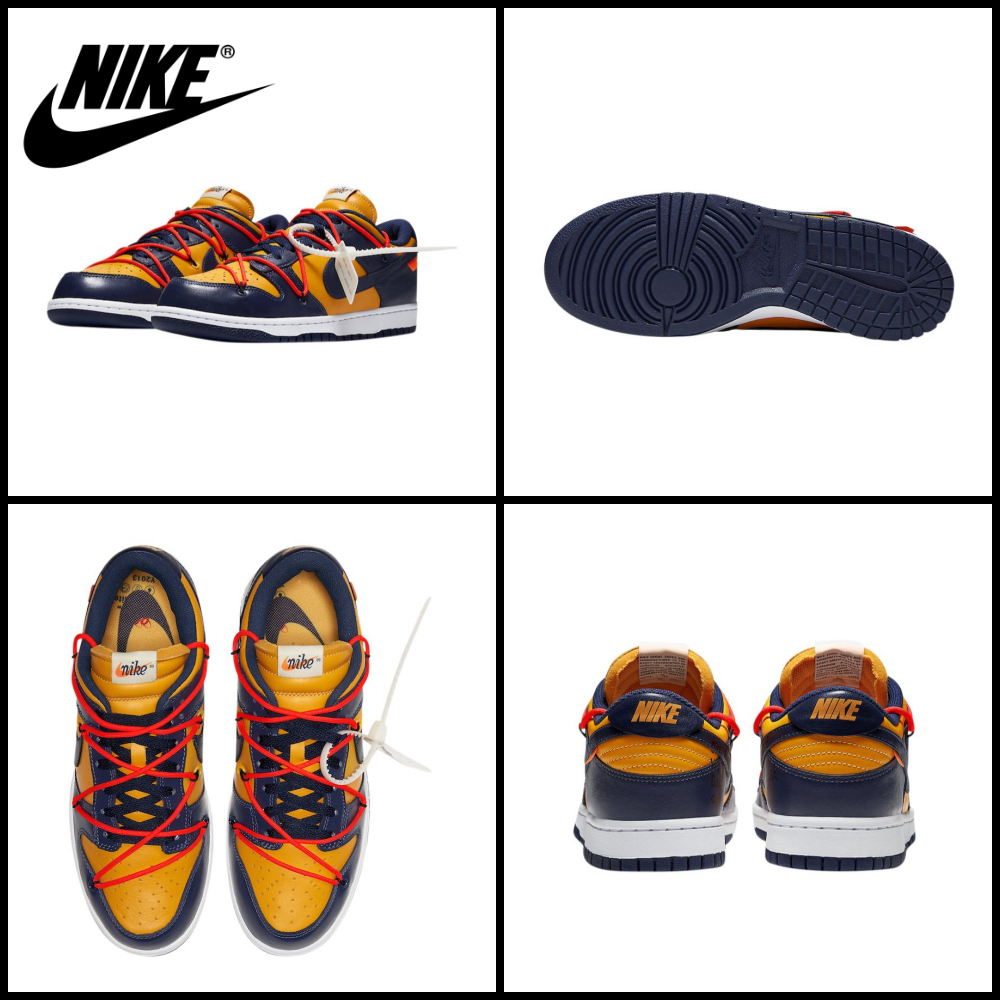 【Nike x Off-White】 Dunk Low University Gold CT0856-700