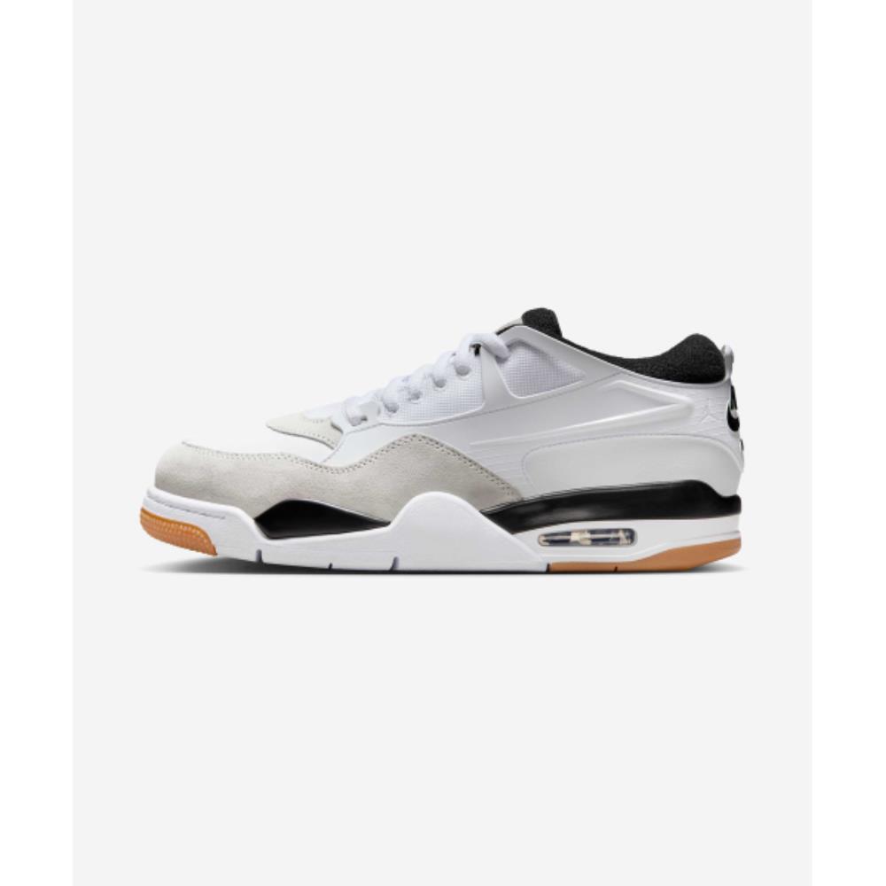 スニーカー Nike Air Jordan 4 RM M White Neutral Grey Gum Medium Brown B